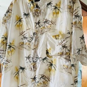 Machine washable silk shirt